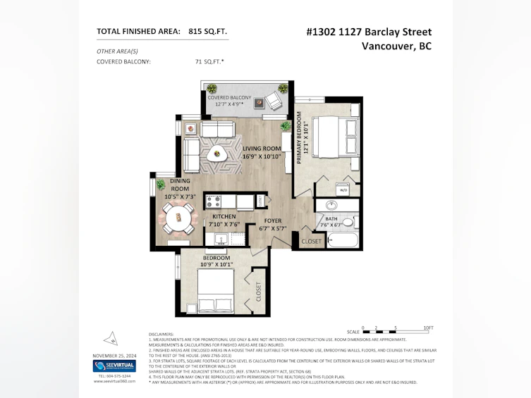 1302-1127 Barclay Street, Vancouver, BC, V6E 4C6 - 21