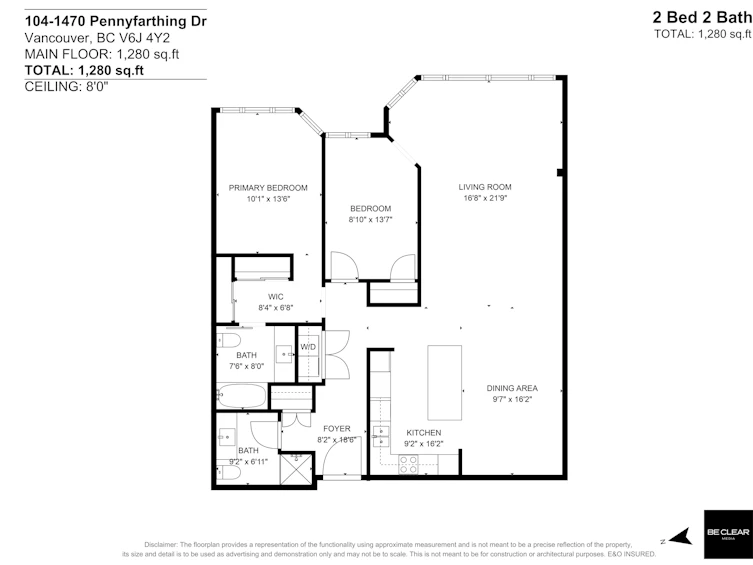 104-1470 Pennyfarthing Drive, Vancouver, BC, V6J 4Y2 - 31