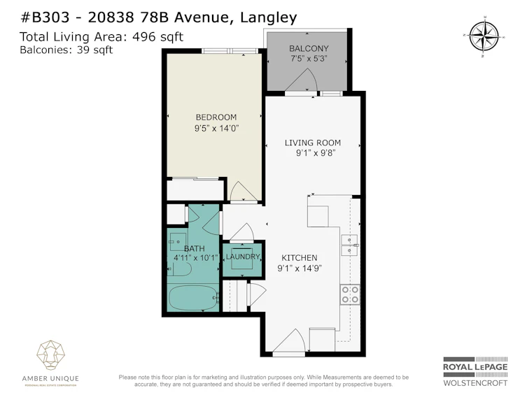 B303-20838 78b Avenue, Langley, BC, V2Y 1X1 - 17