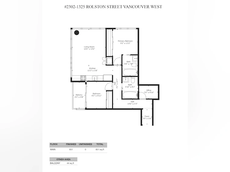 2302-1325 Rolston Street, Vancouver, BC, V6B 0M2 - 28