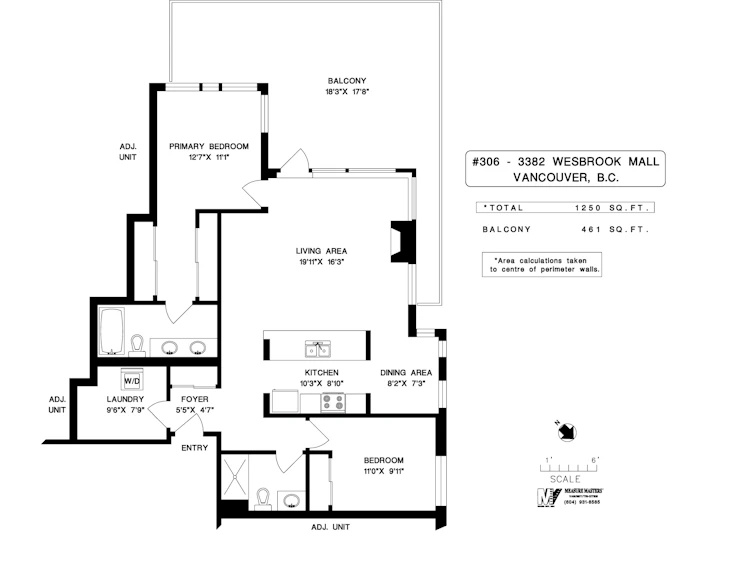 306-3382 Wesbrook Mall, Vancouver, BC, V6S 0A7 - 32