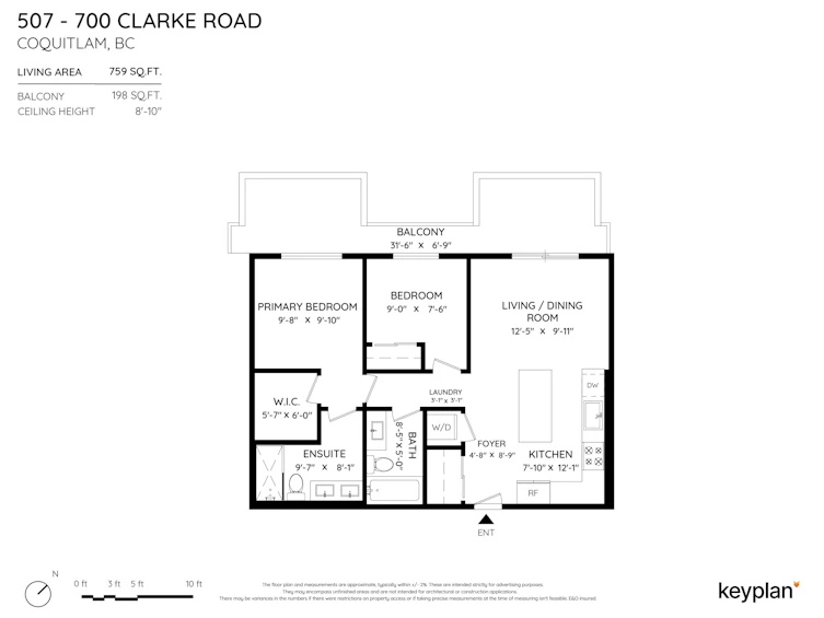 507-700 Clarke Road, Coquitlam, BC, V3J 0K5 - 40