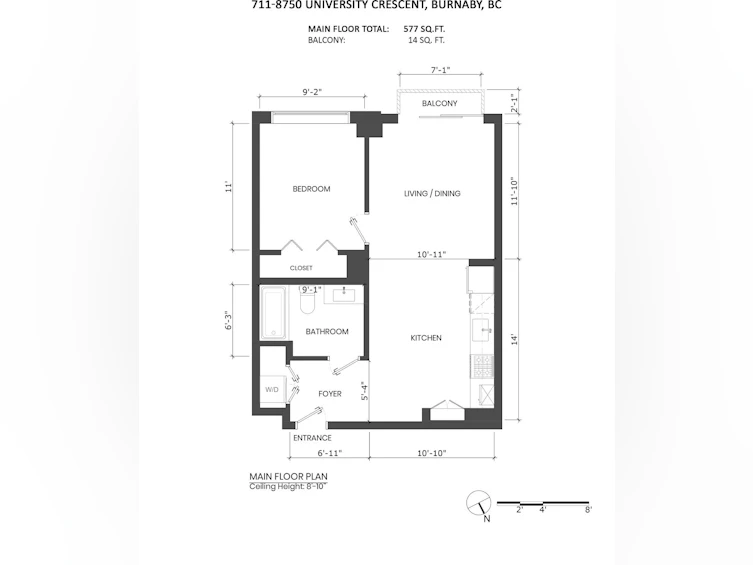711-8750 University Crescent, Burnaby, BC, V5A 0G9 - 23