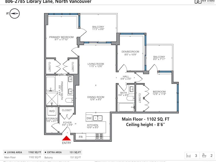 806-2785 Library Lane, North Vancouver, BC, V7J 0C3 - 14