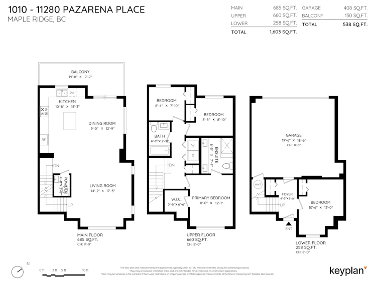 1010-11280 Pazarena Place, Maple Ridge, BC, V2X 9H8 - 37