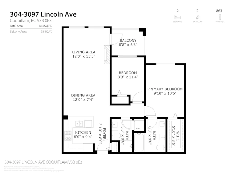 304-3097 Lincoln Avenue, Coquitlam, BC, V3B 0E3 - 29