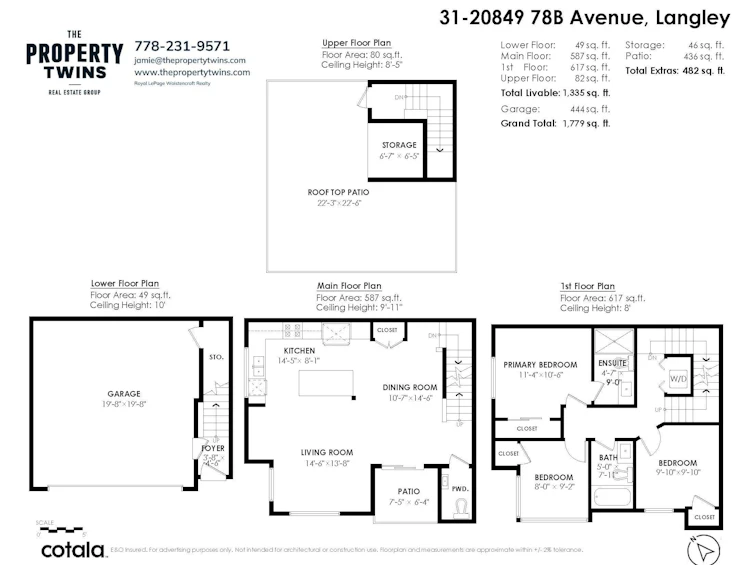 31-20849 78b Avenue, Langley, BC, V2Y 0X6 - 2
