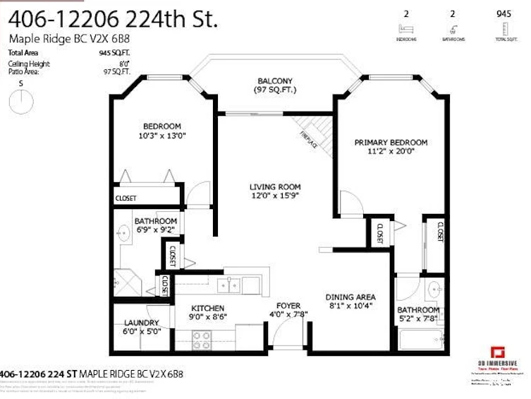 406-12206 224 Street, Maple Ridge, BC, V2X 6B8 - 30
