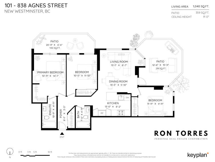 101-838 Agnes Street, New Westminster, BC, V3M 6R3 - 36