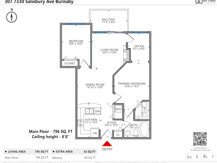 307-7330 Salisbury Avenue, Burnaby, BC, V5E 4N8 - 24