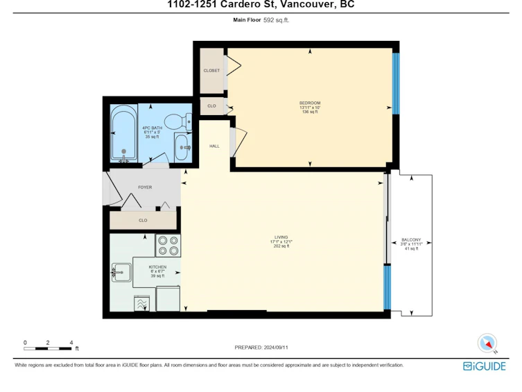 1102-1251 Cardero Street, Vancouver, BC, V6G 2H9 - 33