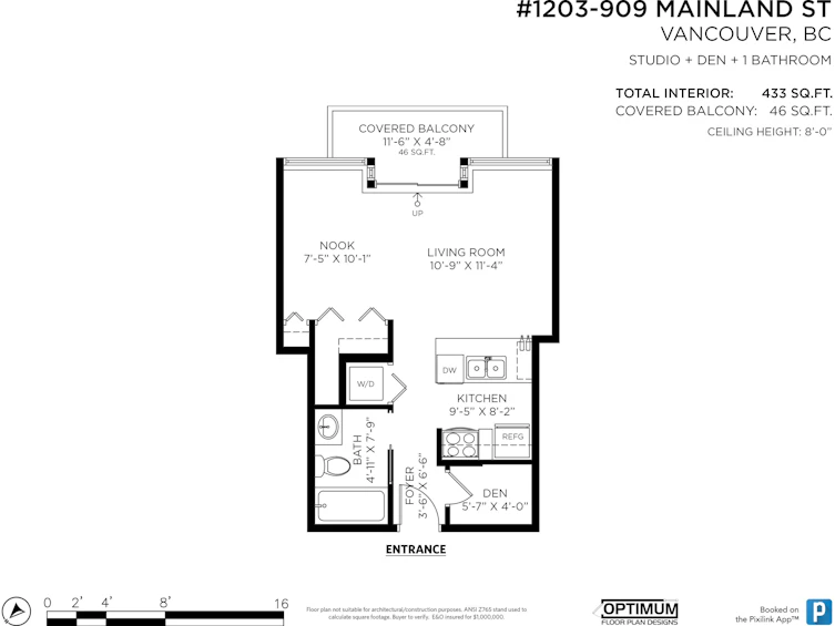 1203-909 Mainland Street, Vancouver, BC, V6B 1S3 - 30