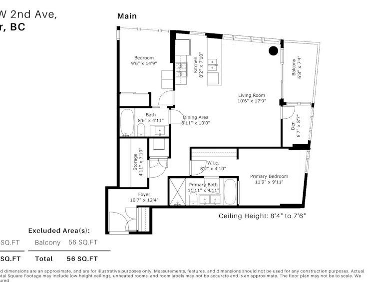 1402-89 W 2nd Avenue, Vancouver, BC, V5Y 0G9 - 26