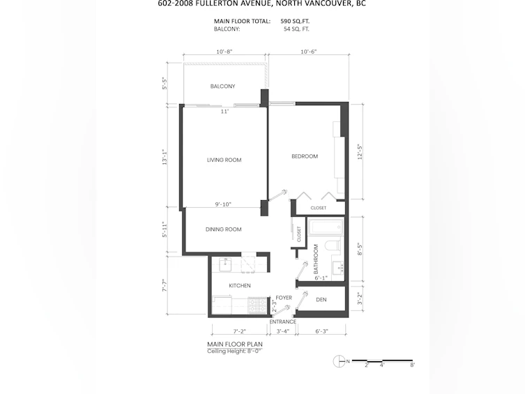 602-2008 Fullerton Avenue, North Vancouver, BC, V7P 3G7 - 15