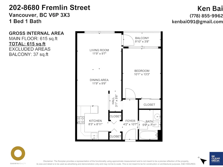202-8680 Fremlin Street, Vancouver, BC, V6P 3X3 - 4