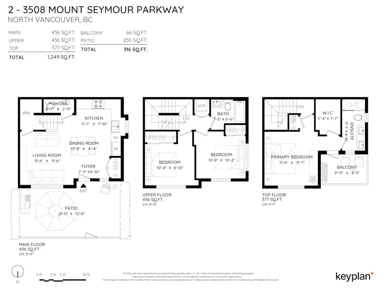 2-3508 Mt Seymour Parkway, North Vancouver, BC, V7H 1G5 - 39