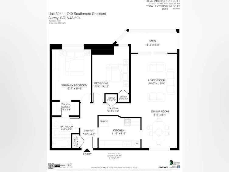 314-1740 Southmere Crescent, Surrey, BC, V4A 6E4 - 21