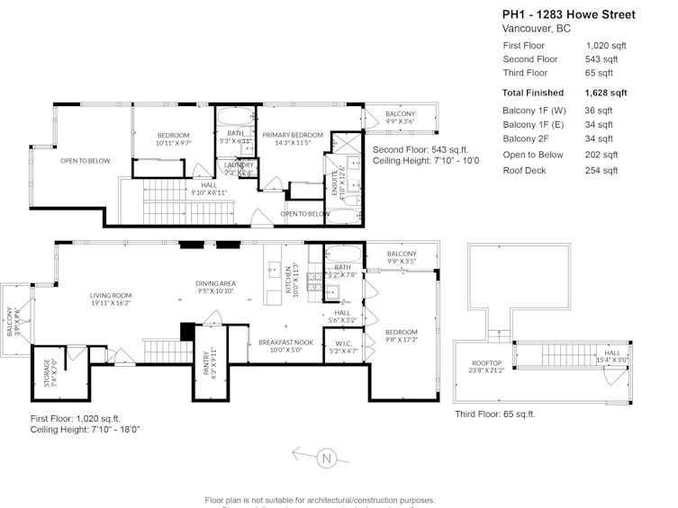 PH01-1283 Howe Street, Vancouver, BC, V6Z 0E3 - 35