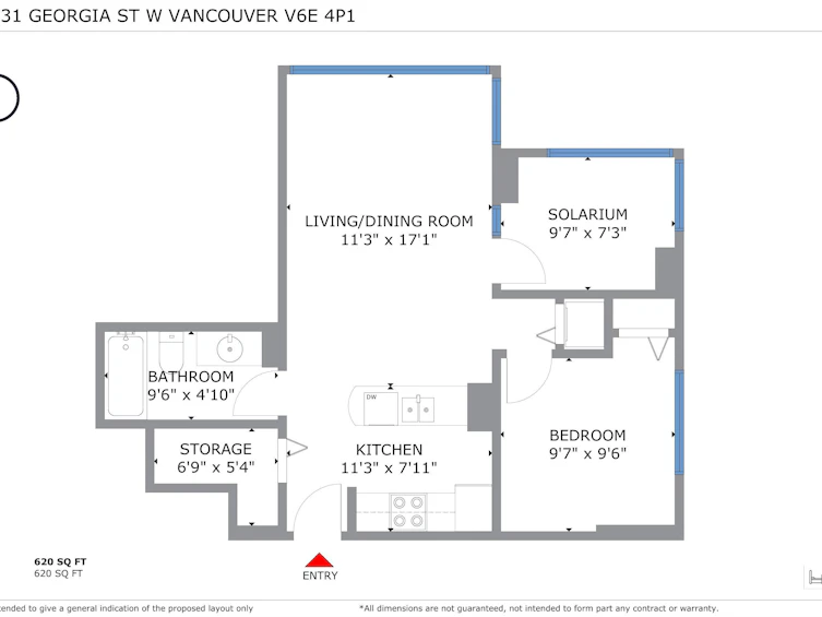2302-1331 W Georgia Street, Vancouver, BC, V6E 4P1 - 24
