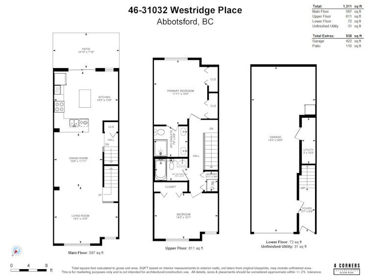 46-31032 Westridge Place, Abbotsford, BC, V2T 0C6 - 37