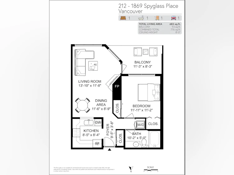 212-1869 Spyglass Place, Vancouver, BC, V5Z 4K7 - 22