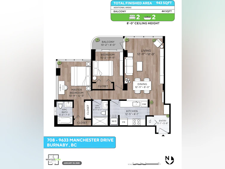 708-9633 Manchester Drive, Burnaby, BC, V3N 4Y9 - 36