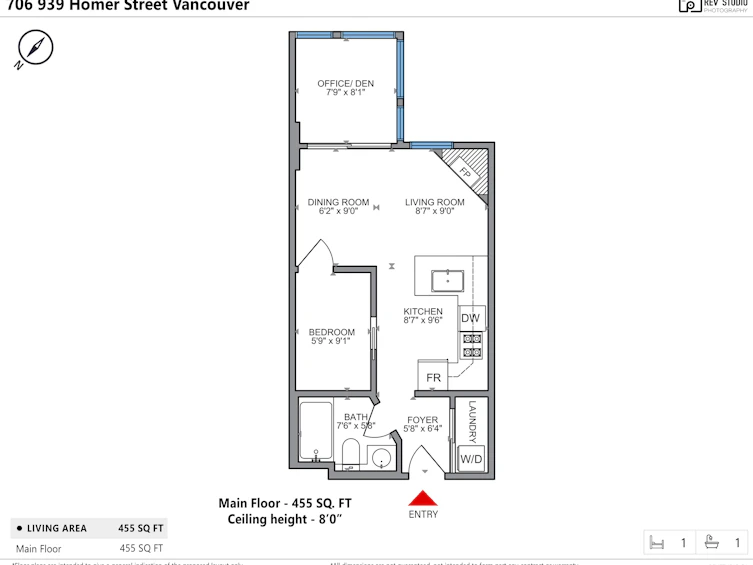 706-939 Homer Street, Vancouver, BC, V6B 2W6 - 30