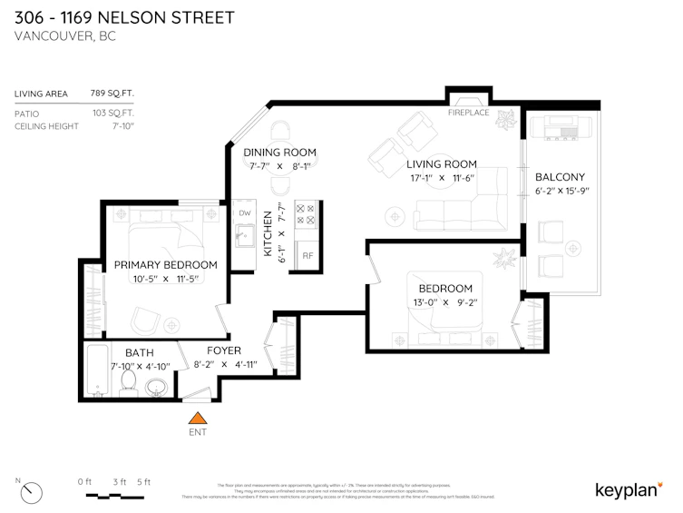 306-1169 Nelson Street, Vancouver, BC, V6E 1J3 - 34
