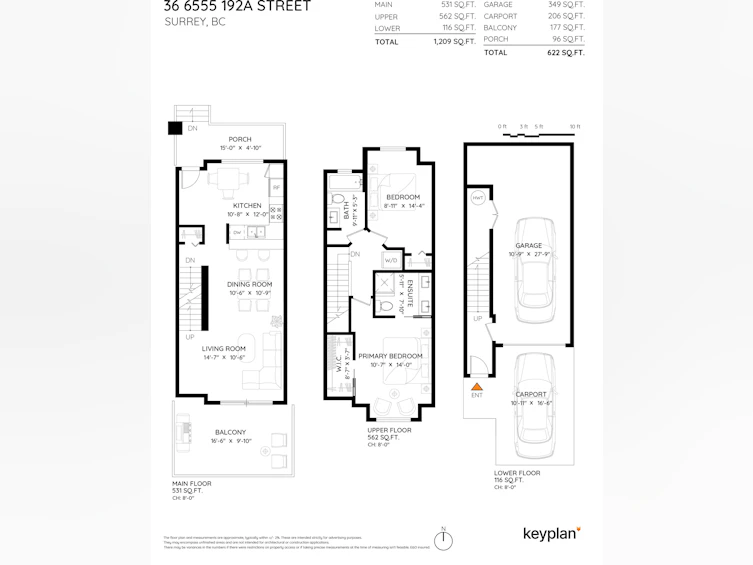 36-6555 192a Street, Surrey, BC, V4N 0A2 - 9