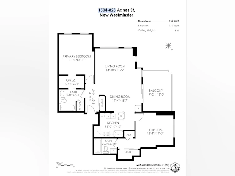 PH04-828 Agnes Street, New Westminster, BC, V3M 6R4 - 34
