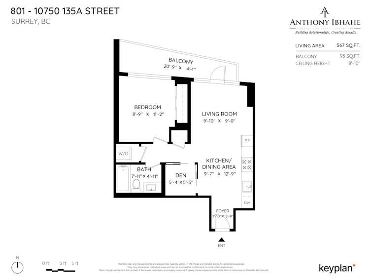 801-10750 135a Street, Surrey, BC, V3T 0V4 - 2