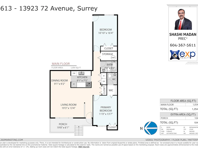 613-13923 72 Avenue, Surrey, BC, V3W 2P6 - 30