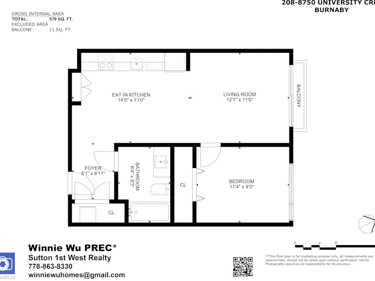 208-8750 University Crescent, Burnaby, BC, V5A 0G9 - 16