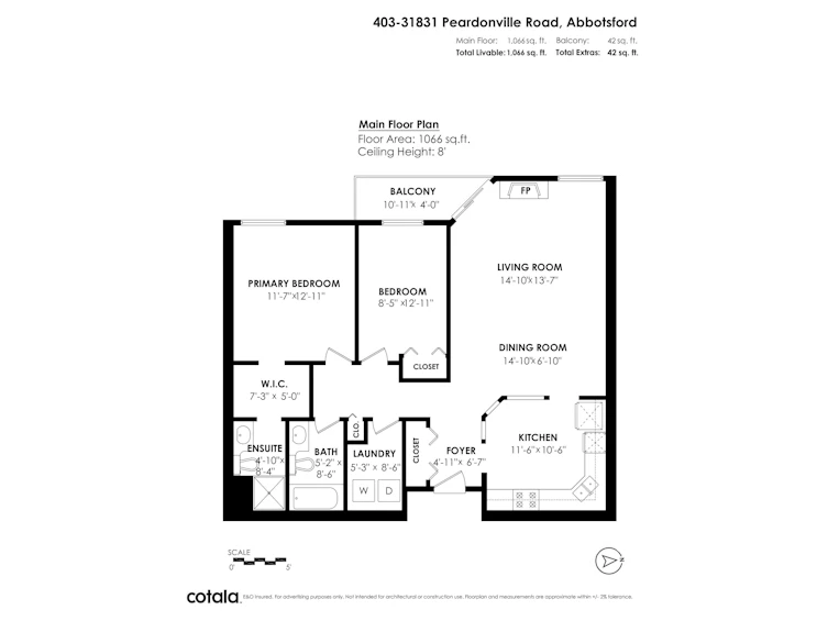 403-31831 Peardonville Road, Abbotsford, BC, V2T 1L5 - 31