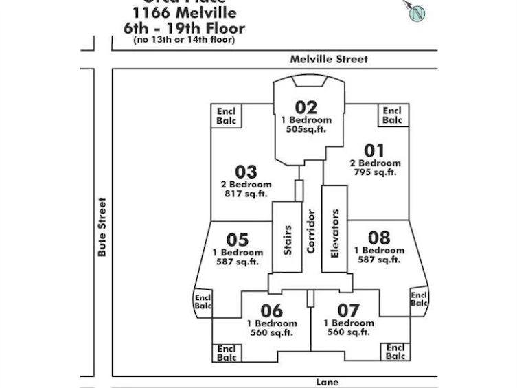 1108-1166 Melville Street, Vancouver, BC, V6E 4P5 - 29