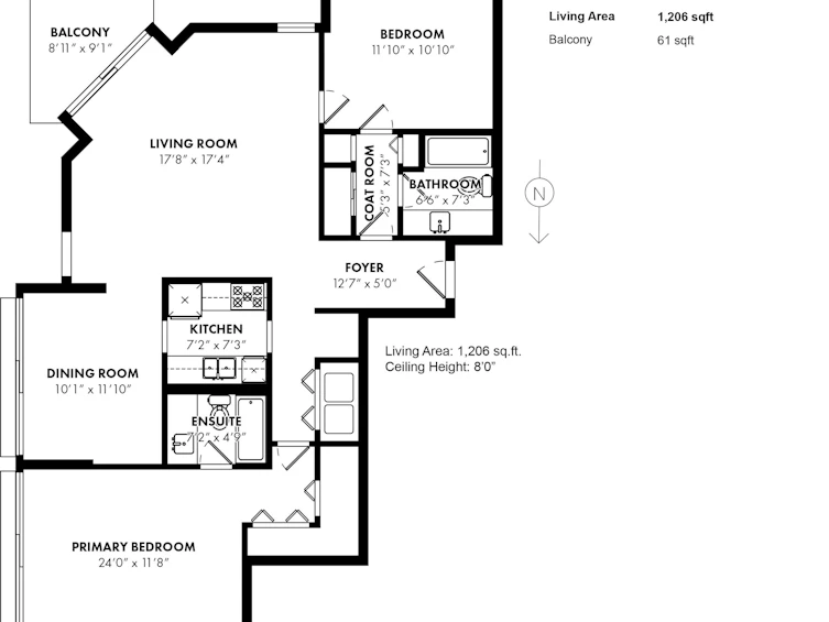 901-1575 Beach Avenue, Vancouver, BC, V6G 1Y5 - 7