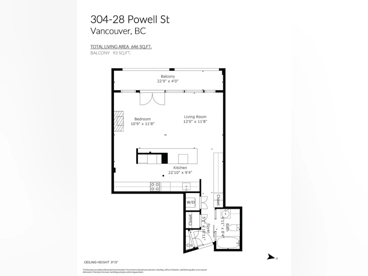 304-28 Powell Street, Vancouver, BC, V6A 1E7 - 14
