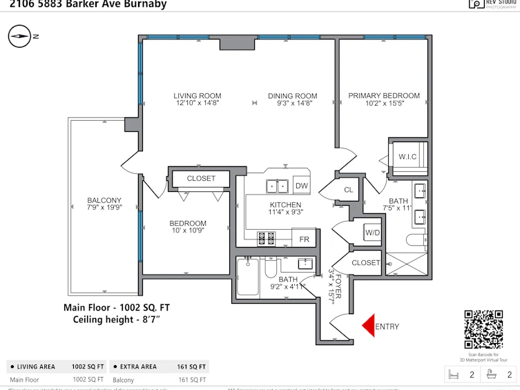 2106-5883 Barker Avenue, Burnaby, BC, V5H 0G4 - 11