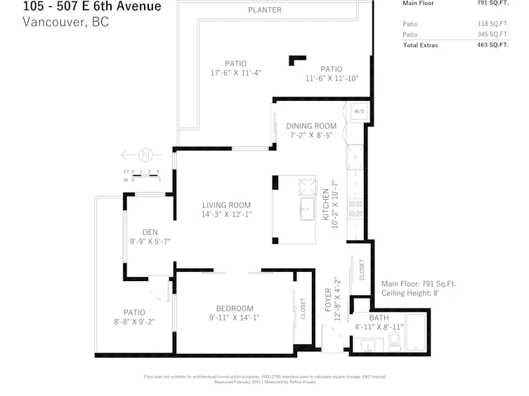 105-507 E 6th Avenue, Vancouver, BC, V5T 1K9 - 25