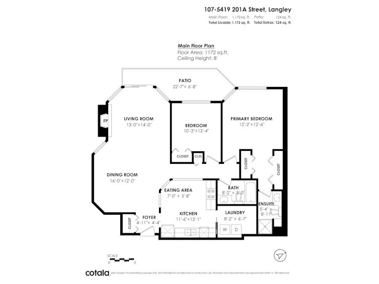 107-5419 201a Street, Langley, BC, V3A 1S7 - 24