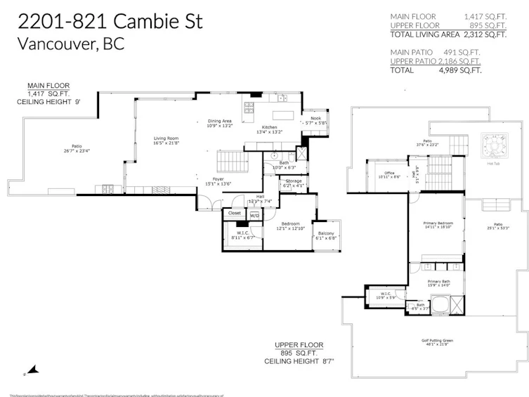 2201-821 Cambie Street, Vancouver, BC, V6B 0E3 - 34
