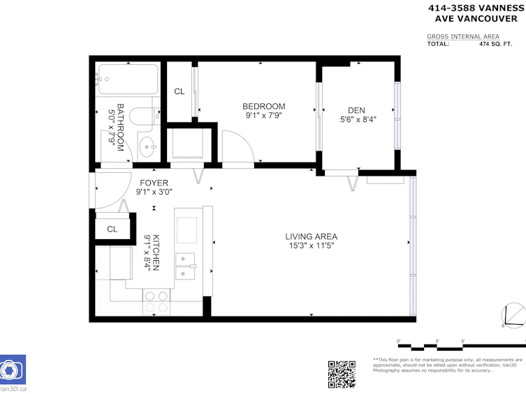 414-3588 Vanness Avenue, Vancouver, BC, V5R 6E9 - 18