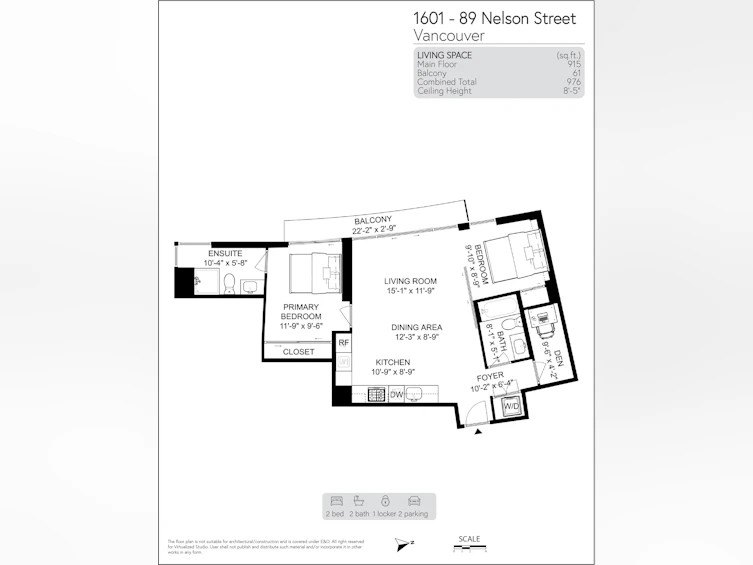 1601-89 Nelson Street, Vancouver, BC, V6Z 0E7 - 29