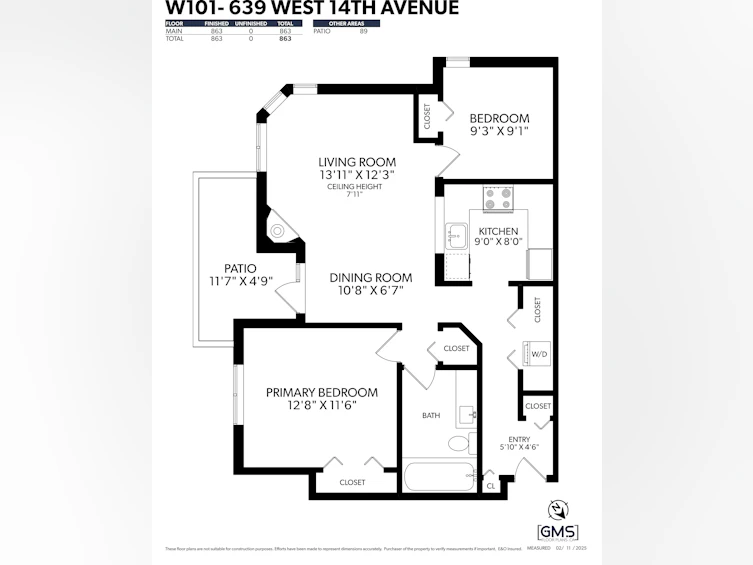 W101-639 W 14th Avenue, Vancouver, BC, V5Z 1P7 - 27