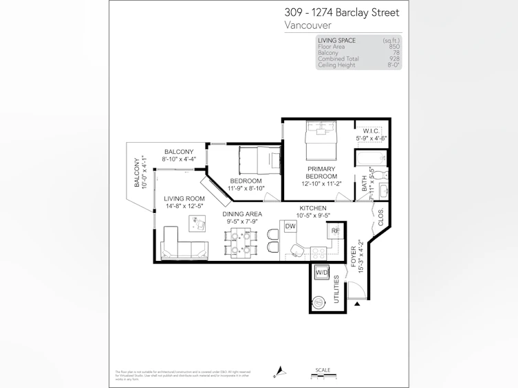 309-1274 Barclay Street, Vancouver, BC, V6E 1H3 - 35
