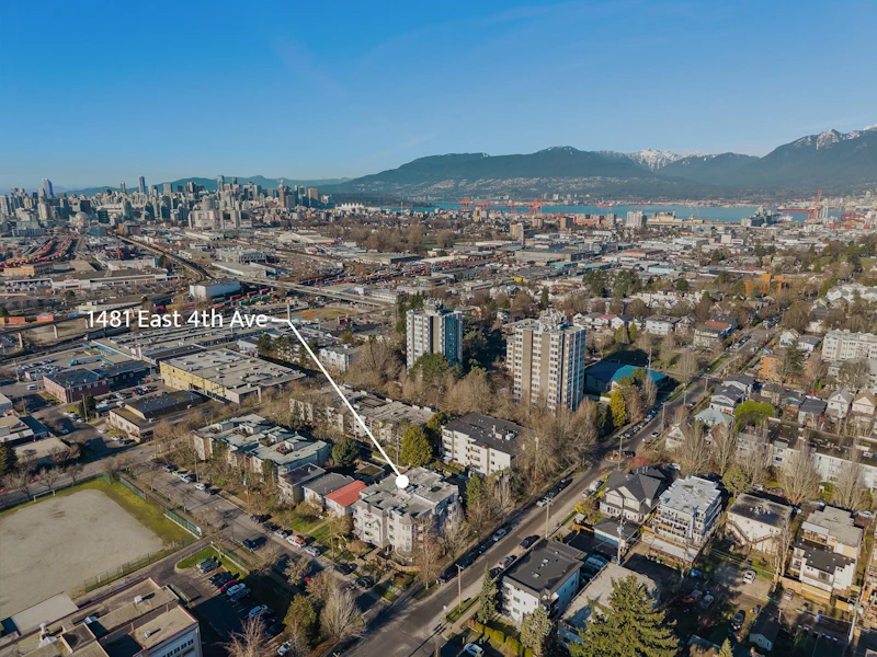 401 - 1481 E 4th Avenue, Vancouver BC V5N 1J6