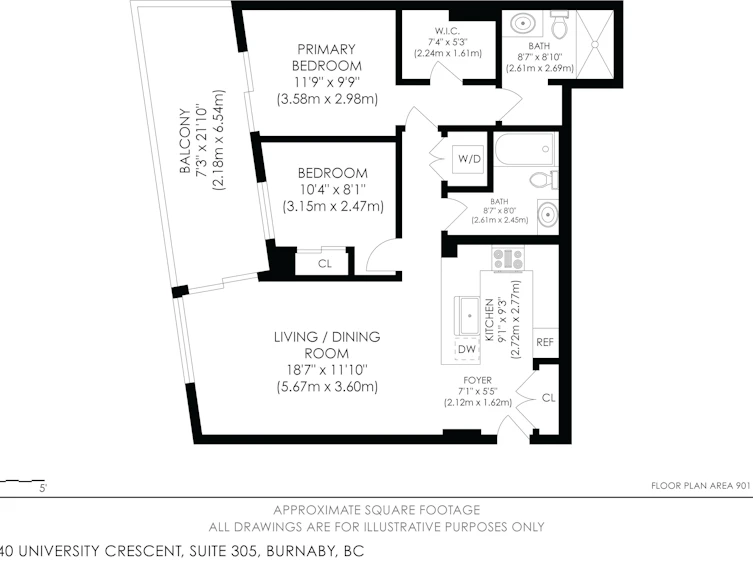 305-8940 University Crescent, Burnaby, BC, V5A 4Y8 - 15