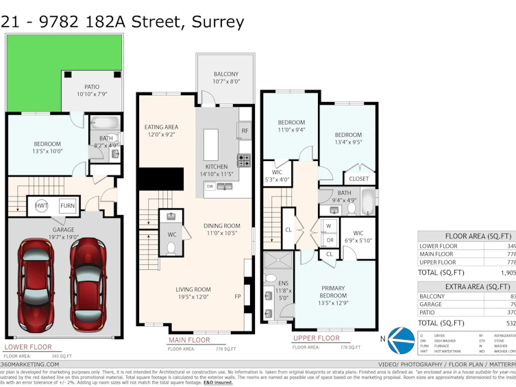21-9762 182a Street, Surrey, BC, V4N 6W5 - 40