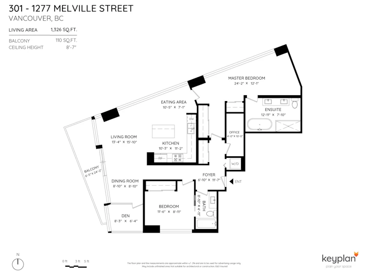 301-1277 Melville Street, Vancouver, BC, V6E 0A4 - 40