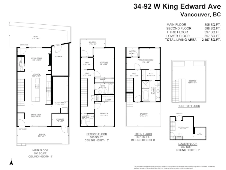 34-92 W King Edward Avenue, Vancouver, BC, V5Y 0N6 - 37